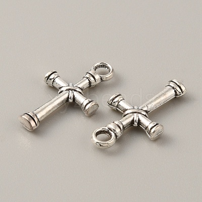 Tibetan Style Alloy Pendants FIND-CJC0007-42E-1