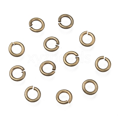 Brass Open Jump Rings JRC5MM-AB-1