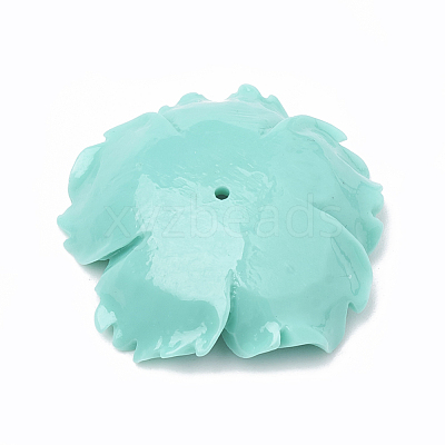Dyed Synthetic Coral Bead Caps CORA-N002-3-02F-1