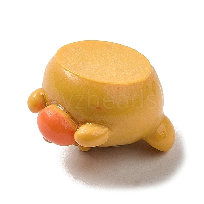 Cute Opaque Resin Cabochons RESI-L040-03H-1
