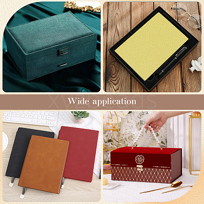 Faux Suede Book Covers DIY-WH20032-18A-74-1
