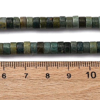 Natural Shoushan Jade Beads Strands G-L624-I09-3x6mm-1
