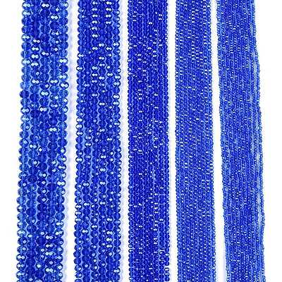 Electroplate Glass Beads Strands EGLA-A044-T2mm-A31-1