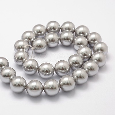 Shell Pearl Beads Strands BSHE-L026-05-12mm-1