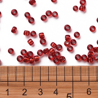 (Repacking Service Available) 6/0 Glass Seed Beads SEED-C014-4mm-25-1
