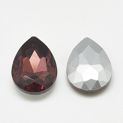 Pointed Back Glass Rhinestone Cabochons RGLA-T081-18x25mm-18-1