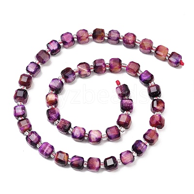 Natural Tiger Eye Beads Strands G-F812-A01-01B-1