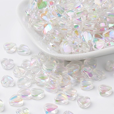 Eco-Friendly Transparent Acrylic Beads X-PL539-822-1