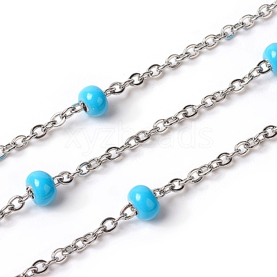 304 Stainless Steel Cable Chains CHS-E016-01G-1