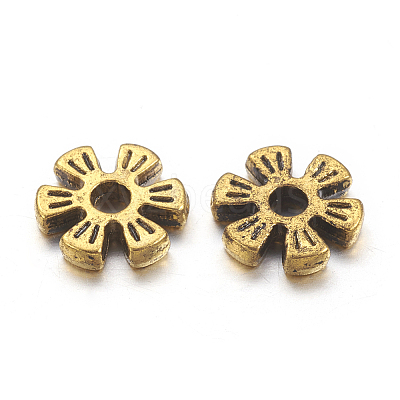 Alloy Spacer Beads LS-PALLOY-R00742-AG-NR-1