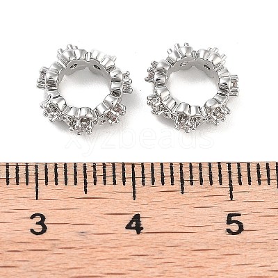 Sakura Cherry Blossom Flower European Beads KK-B102-35P-1