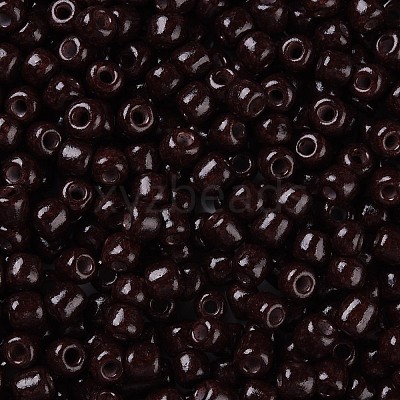 Baking Paint Glass Seed Beads SEED-US0003-4mm-K18-1