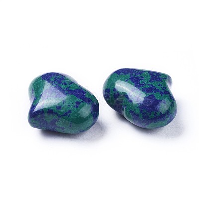 Natural Chrysocolla and Lapis Lazuli Stone G-F659-A19-1