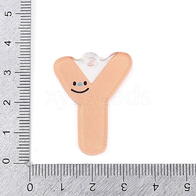 Acrylic Pendants MACR-R002-01Y-1