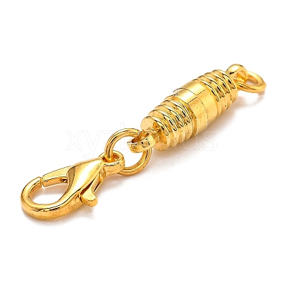 Brass Magnetic Clasps Converter KK-O134-03G-1