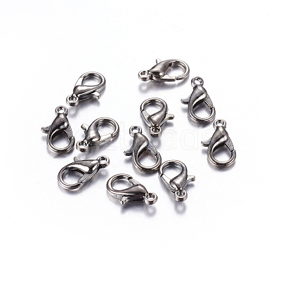 Zinc Alloy Lobster Claw Clasps LS-X-E106-B-NF-1
