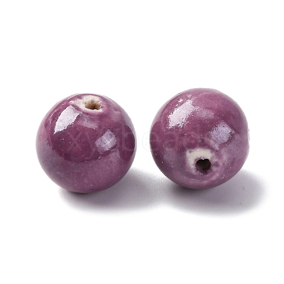Handmade Polymer Clay Beads PORC-K005-02C-13-1