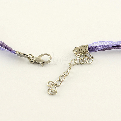 Multi-strand Necklace Cord for Jewelry Making NJEW-R218-08-1