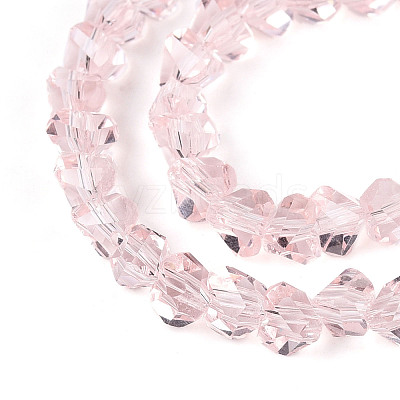 Transparent Glass Beads Strands X-GLAA-N018-4mm-08-1