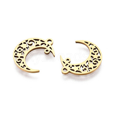 201 Stainless Steel Charms STAS-T066-92G-1