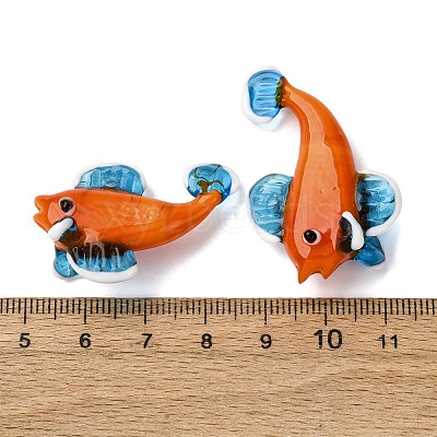 Handmade Lampwork Pendants LAMP-I031-01A-1