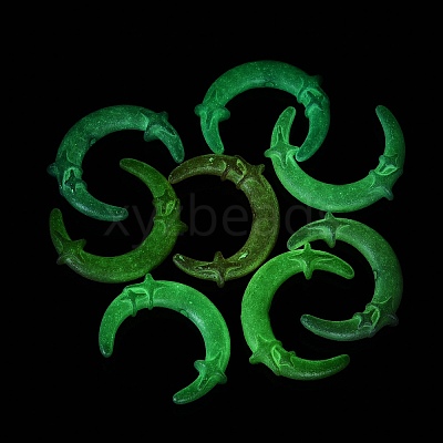 Luminous Opaque Acrylic Beads OACR-Q204-30-1