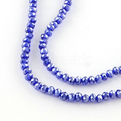 Glass Beads Strands EGLA-GR4MMY-M-1