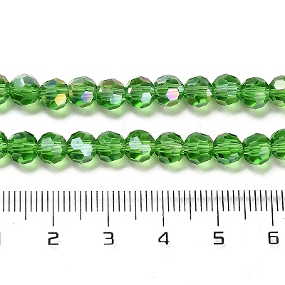 Transparent Glass Beads EGLA-A035-T6mm-B11-1