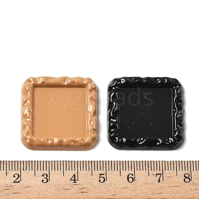 Opaque Resin Cabochon Settings RESI-G118-02A-1