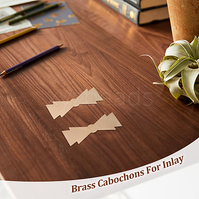 3Pcs Brass Cabochons DIY-OC0013-26C-1