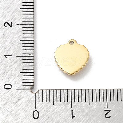 304 Stainless Steel Rhinestone Pendants STAS-L283-33G-1