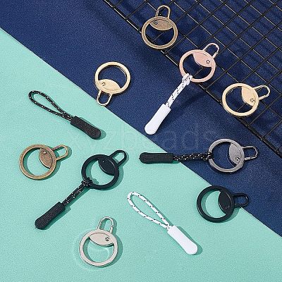 12Pcs Alloy Zipper Puller FIND-NB0002-12-1