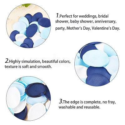 Artificial Flowers Silk Rose Petals DIY-AR0001-20-1