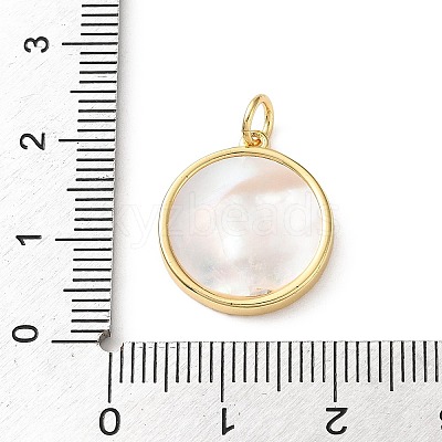 Brass Micro Pave Clear Cubic Zirconia Pendants CU-CBA03AF-06B-G-1