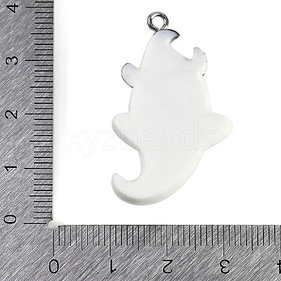 Halloween Theme Resin Pendants RESI-M046-01J-1