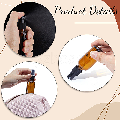 Glass Essential Oil Empty Spray Bottles MRMJ-GF0001-70A-1