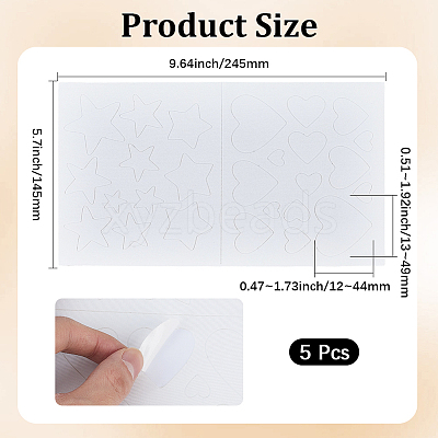 Polyester Clothing Patches PATC-GF0001-93C-1