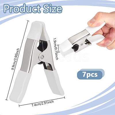 Iron Heavy Duty Spring Clamps for Backdrop Stands LS-AJEW-WH0270-811A-1