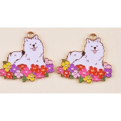 Alloy Enamel Pendants PW-WG21F84-02-1