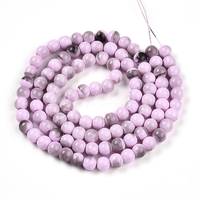 Baking Paint Glass Beads X1-DGLA-N013-8mm-08-1