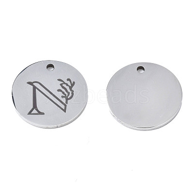 Non-Tarnish 304 Stainless Steel Charms STAS-T059-26P-N-1