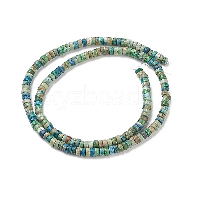 Natural Chrysocolla Beads Strands X-G-H230-48-1