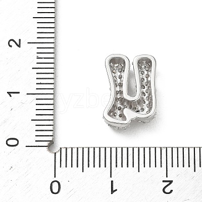 Brass Micro Pave Cubic Zirconia Pendants KK-A300-02P-U-1