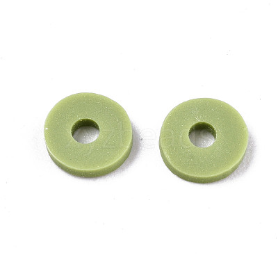 Handmade Polymer Clay Beads CLAY-Q251-8.0mm-49-1