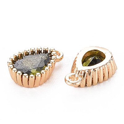 Brass Inlaid Cubic Zirconia Charms KK-S356-771I-1