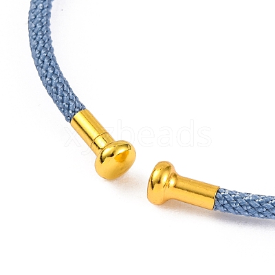 Braided Carbon Steel Wire Bracelet Making MAK-A017-B40-1