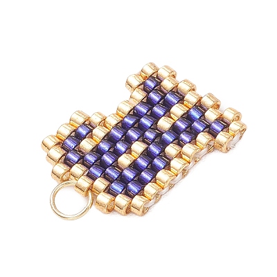 Handmade MIYUKI Seed Beads PALLOY-MZ00867-18-1