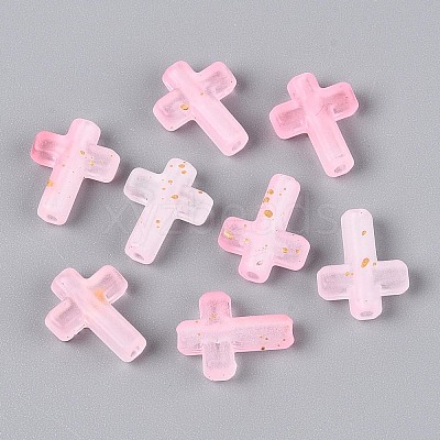 Gradient Color Transparent Acrylic Beads OACR-M023-03E-1