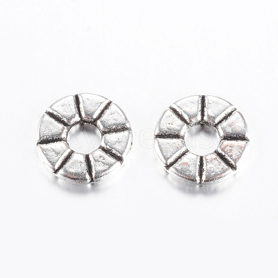 Tibetan Style Alloy Spacer Beads LF10461Y-1