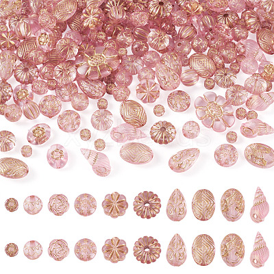 100G Transparent Acrylic Beads OACR-BT0001-07A-1